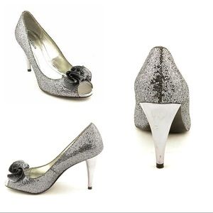 2/$10-Style & Co Flores in Pewter Silver